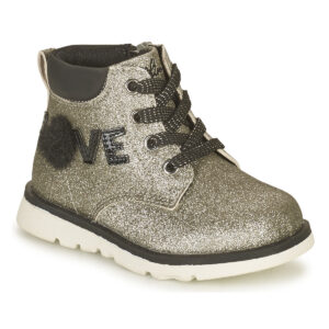 FLORINA Silver Girl's Ankle Boots